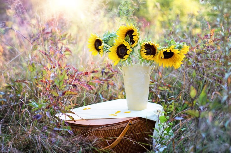 Vintage floral arrangement